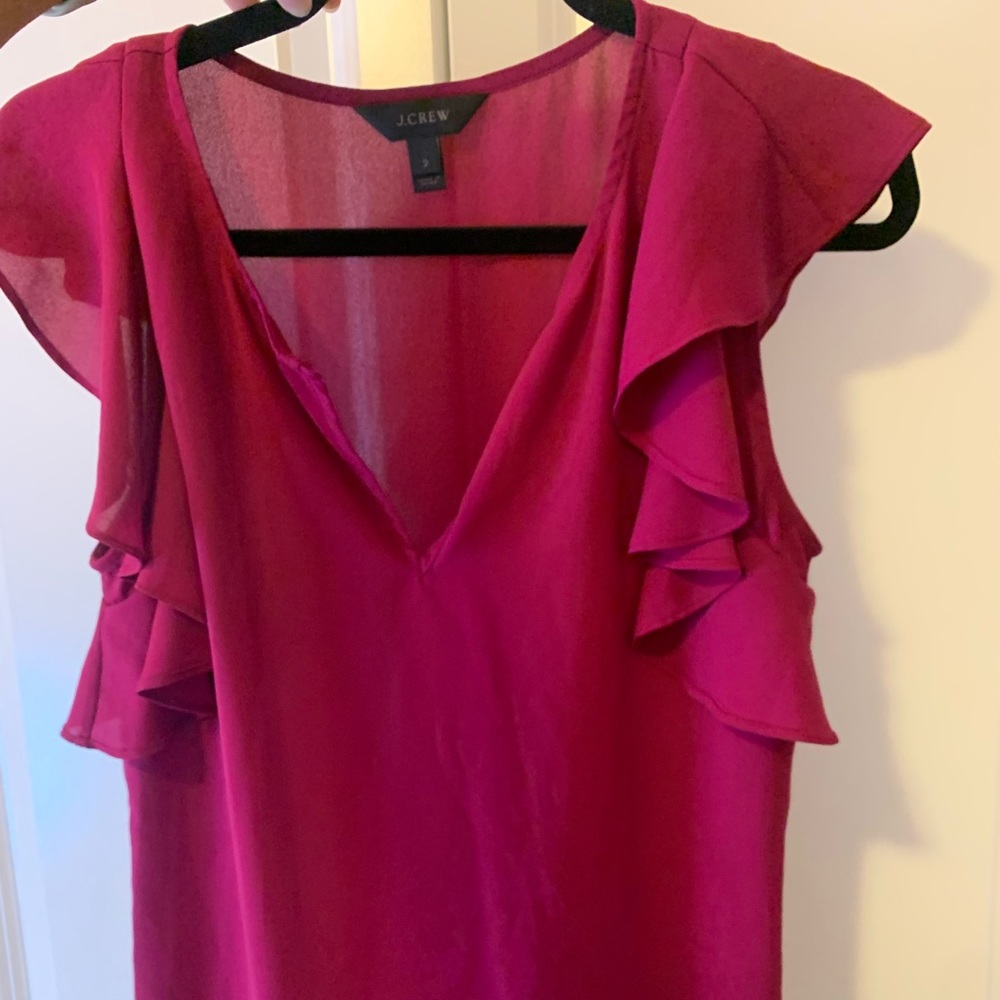 Fuchsia blouse